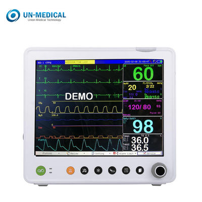 Ιατρικά TEMP RR φορητά υπομονετικά όργανα ελέγχου 110V-240V ανώτατο 720H δημόσιων σχέσεων γραφικά